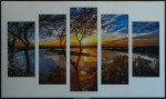 Diamond Painting, Dibond, passe-partout en inlijsten
